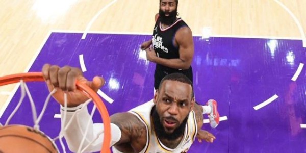 2025世俱杯竞猜游戏-詹皇隔扣乔治惊呆哈登 湖人拿火热快艇止住四连败